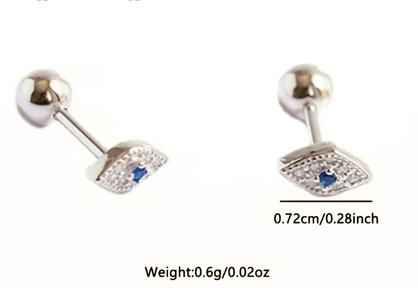 Aretes plata de ley 925